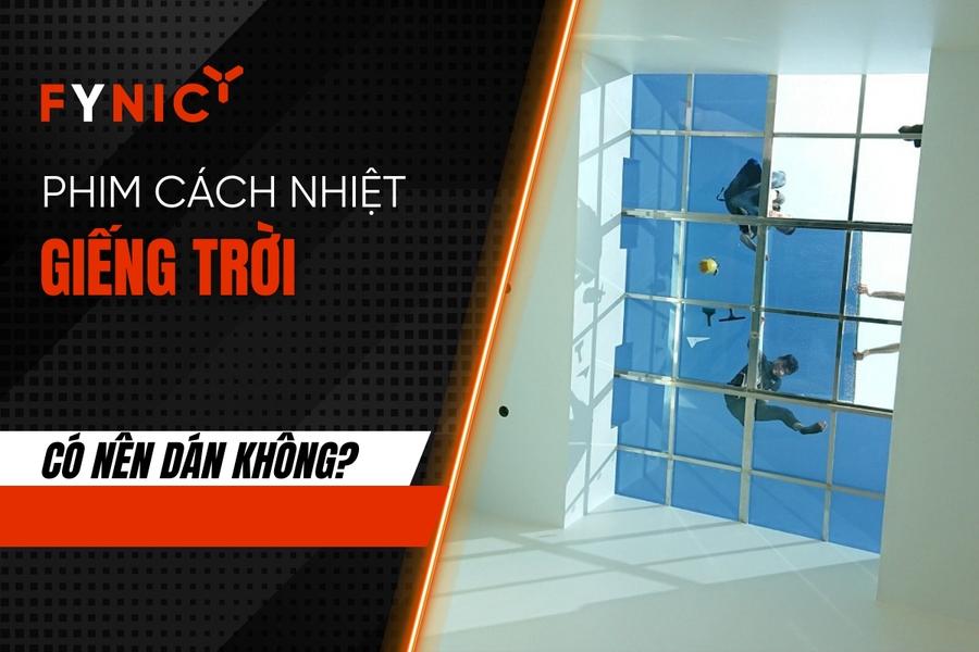 phim cách nhiệt giếng trời