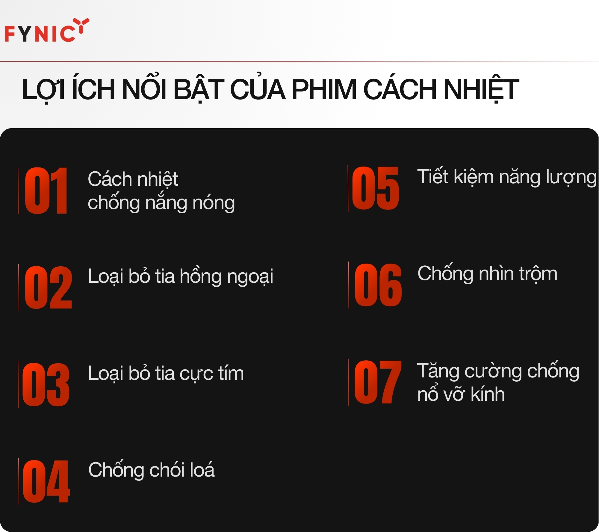 Phim cách nhiệt mang đến nhiều lợi ích cho người dùng
